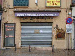 La Boulangre, centre ville Elne avant intervention.